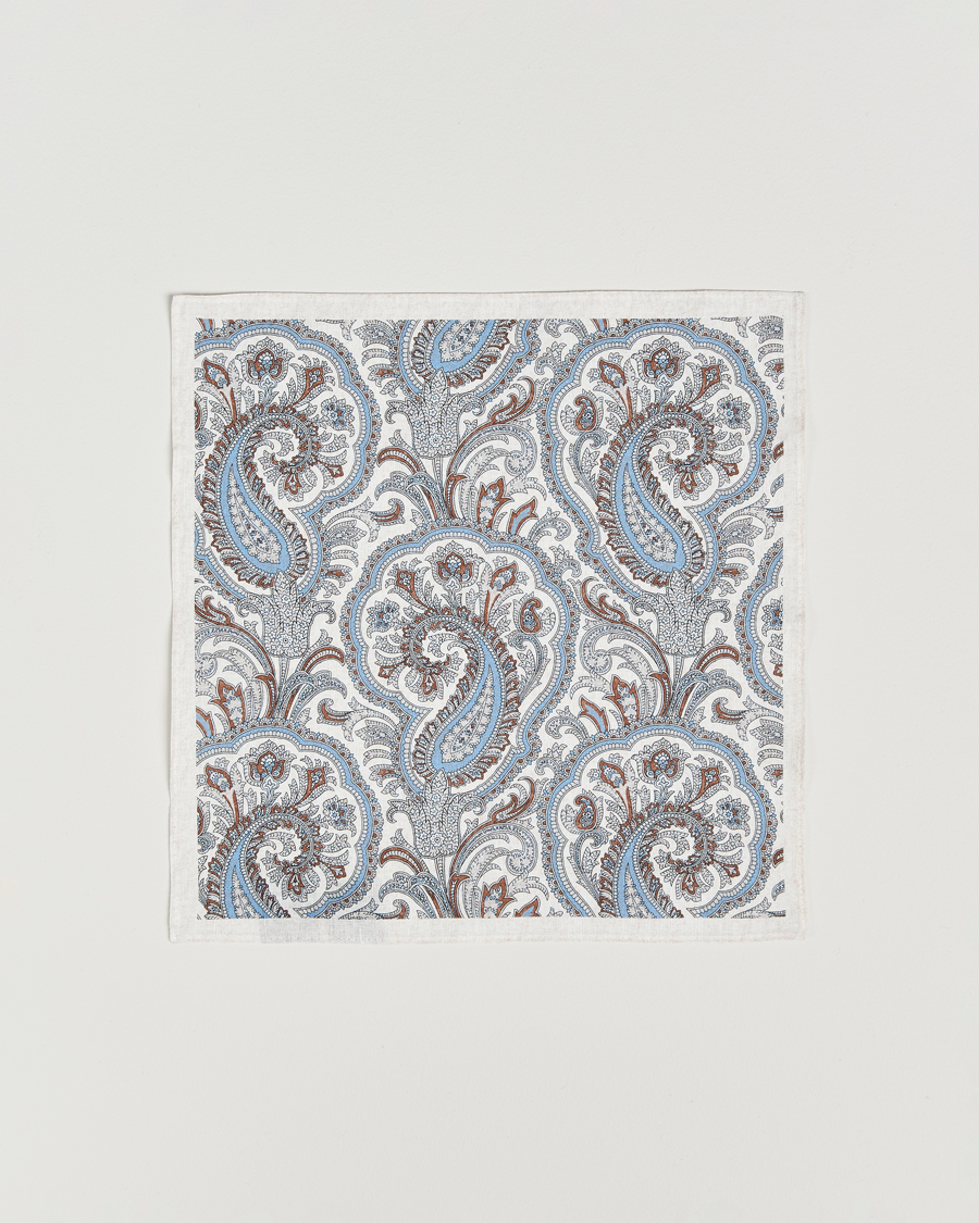 Homme | Amanda Christensen Box Set Printed Silk 8cm Tie With Pocket Square Brown | Amanda Christensen | Box Set Printed Silk 8cm Tie With Pocket Square Brown