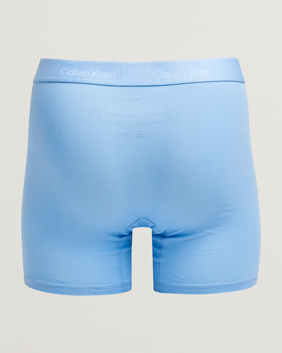 Homme | Sous-Vêtements Et Chaussettes | Calvin Klein | 3-Pack Icon Cotton Stretch Boxer Brief Black/Blue/Light Blue