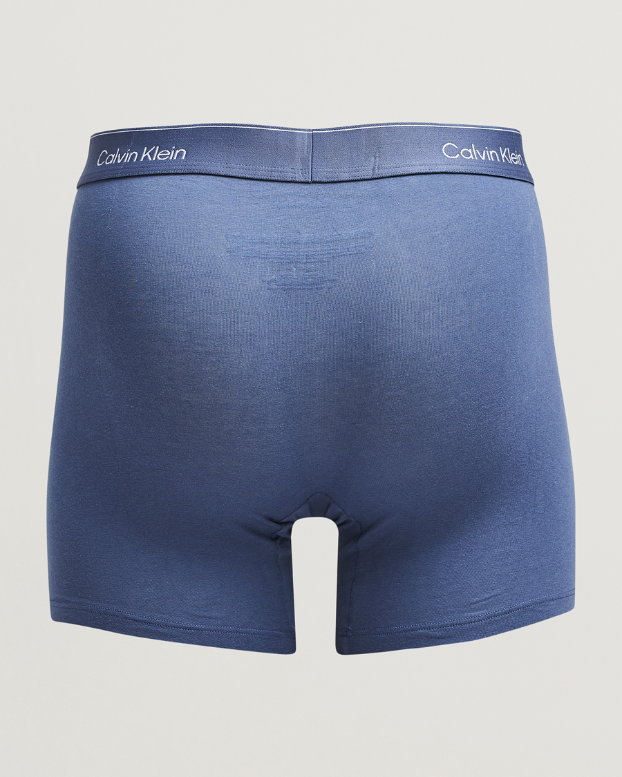 Homme | Sous-Vêtements Et Chaussettes | Calvin Klein | 3-Pack Icon Cotton Stretch Boxer Brief Blue/Grey/Red