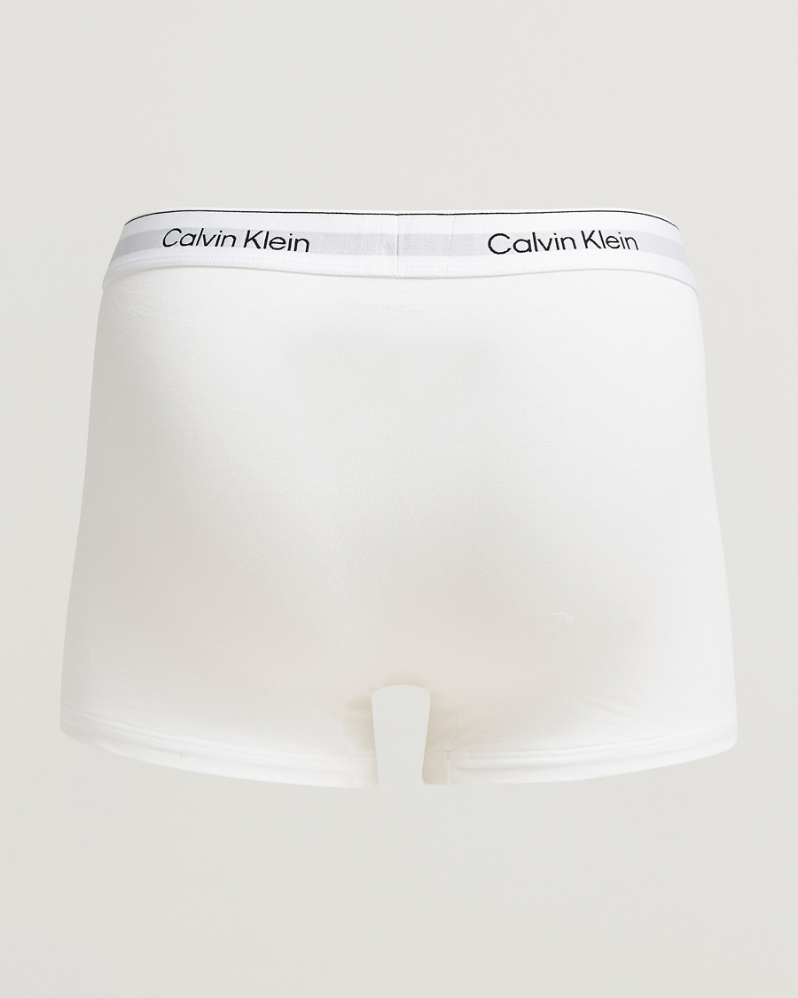 Homme | Sous-Vêtements Et Chaussettes | Calvin Klein | 3-Pack Icon Cotton Stretch Relaxed Trunk White
