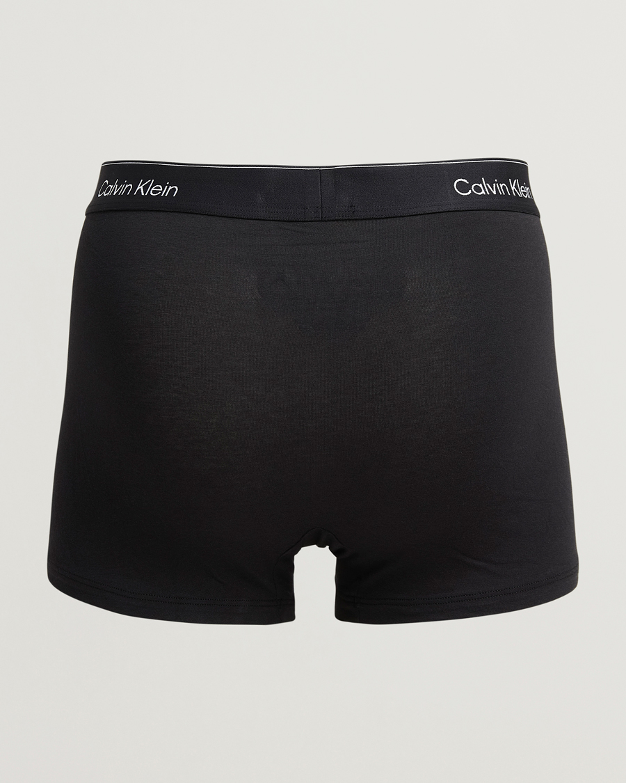 Homme | Sous-Vêtements Et Chaussettes | Calvin Klein | 3-Pack Icon Cotton Stretch Relaxed Trunk Black