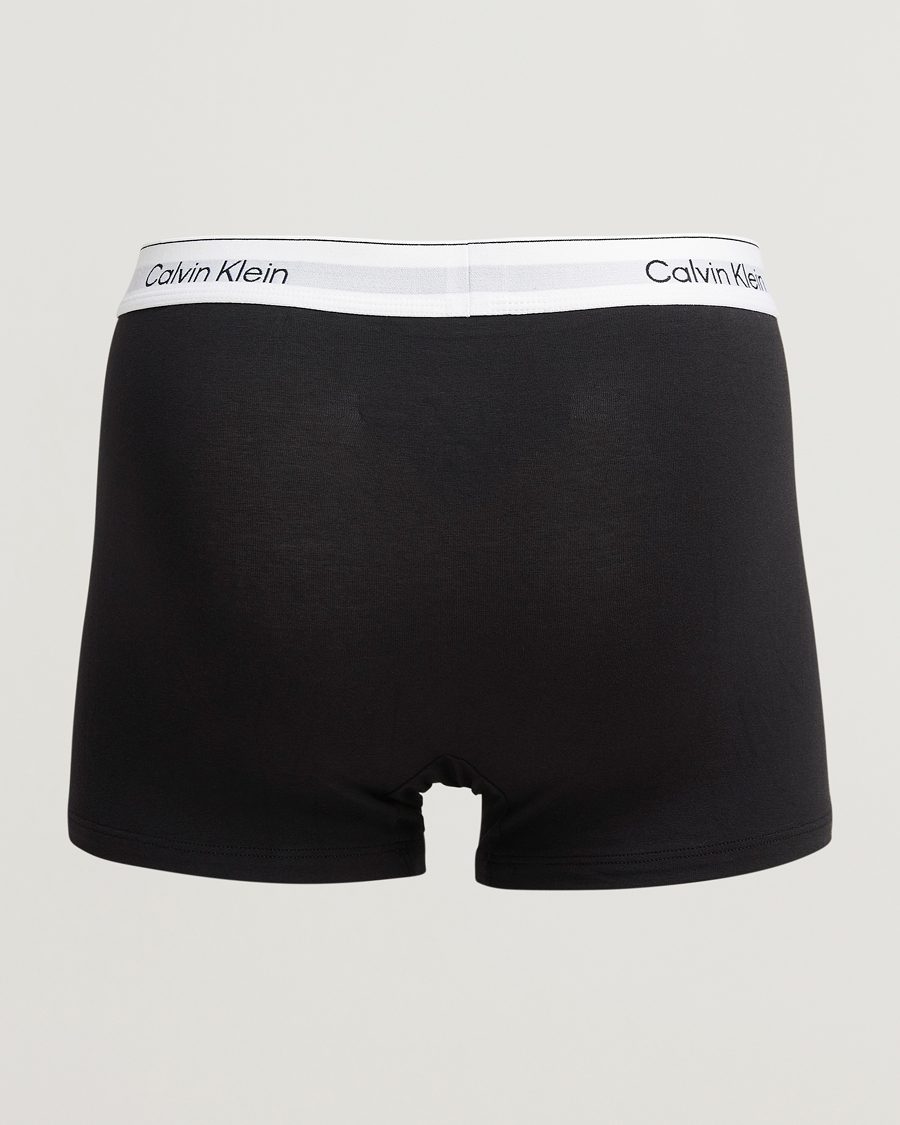 Homme | Sous-Vêtements Et Chaussettes | Calvin Klein | 3-Pack Icon Cotton Stretch Relaxed Trunk Black
