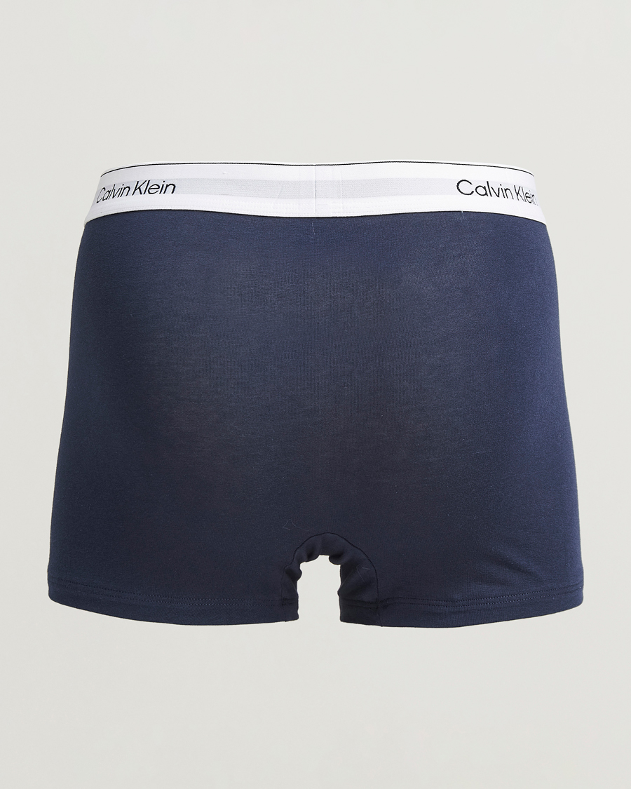 Homme | Sous-Vêtements Et Chaussettes | Calvin Klein | 3-Pack Icon Cotton Stretch Relaxed Trunk Blue/Grey/Green