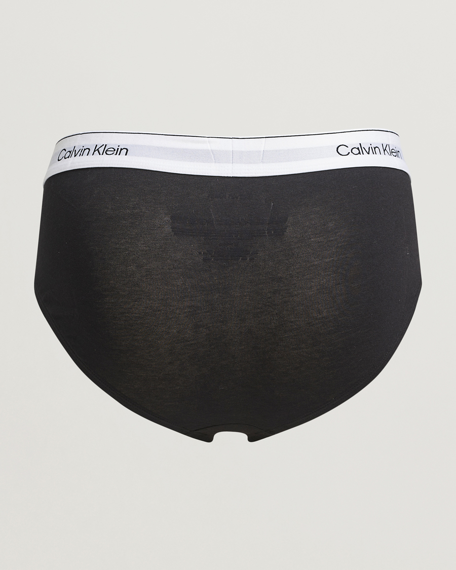 Homme | Sous-Vêtements Et Chaussettes | Calvin Klein | 3-Pack Icon Cotton Stretch Hip Brief Black