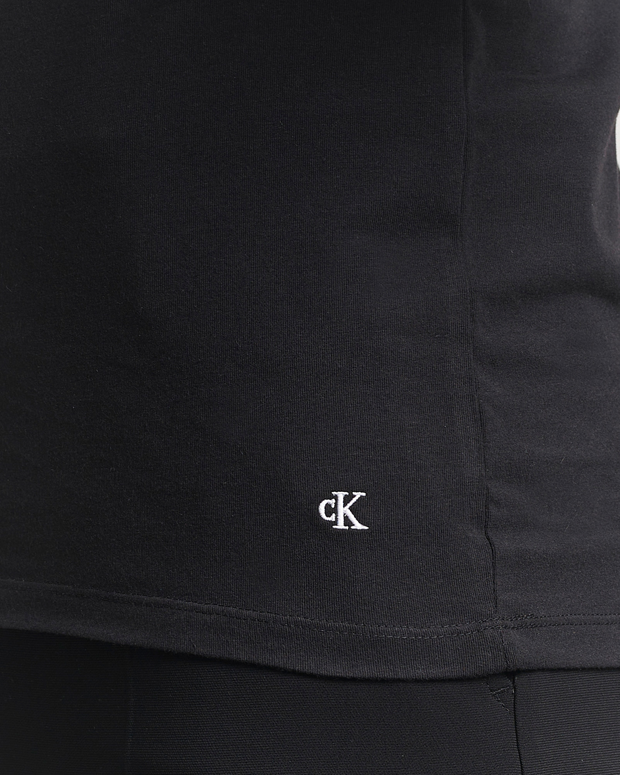 Homme | T-shirts | Calvin Klein | 3-Pack Cotton Stretch Crew Neck T-Shirt White/Black/Grey