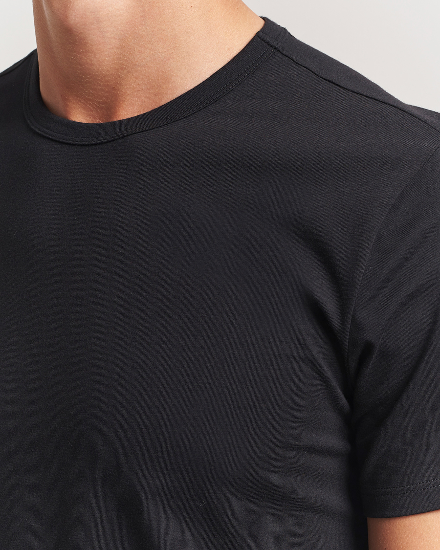 Homme | T-shirts | Calvin Klein | 3-Pack Cotton Stretch Crew Neck T-Shirt Black