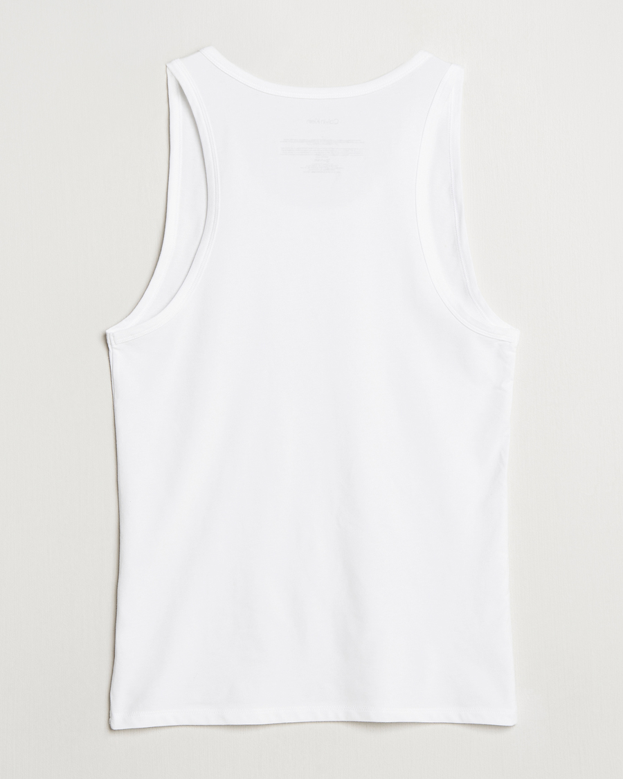 Homme | T-shirts | Calvin Klein | 3-Pack Cotton Tank Top White