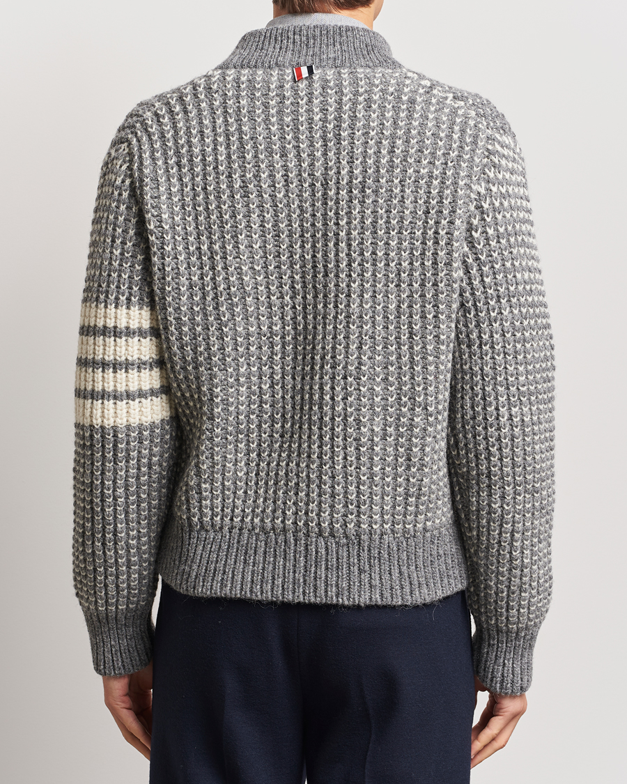 Homme | Manteaux Et Vestes | Thom Browne | Irish Wool Bomber Jacket Medium Grey