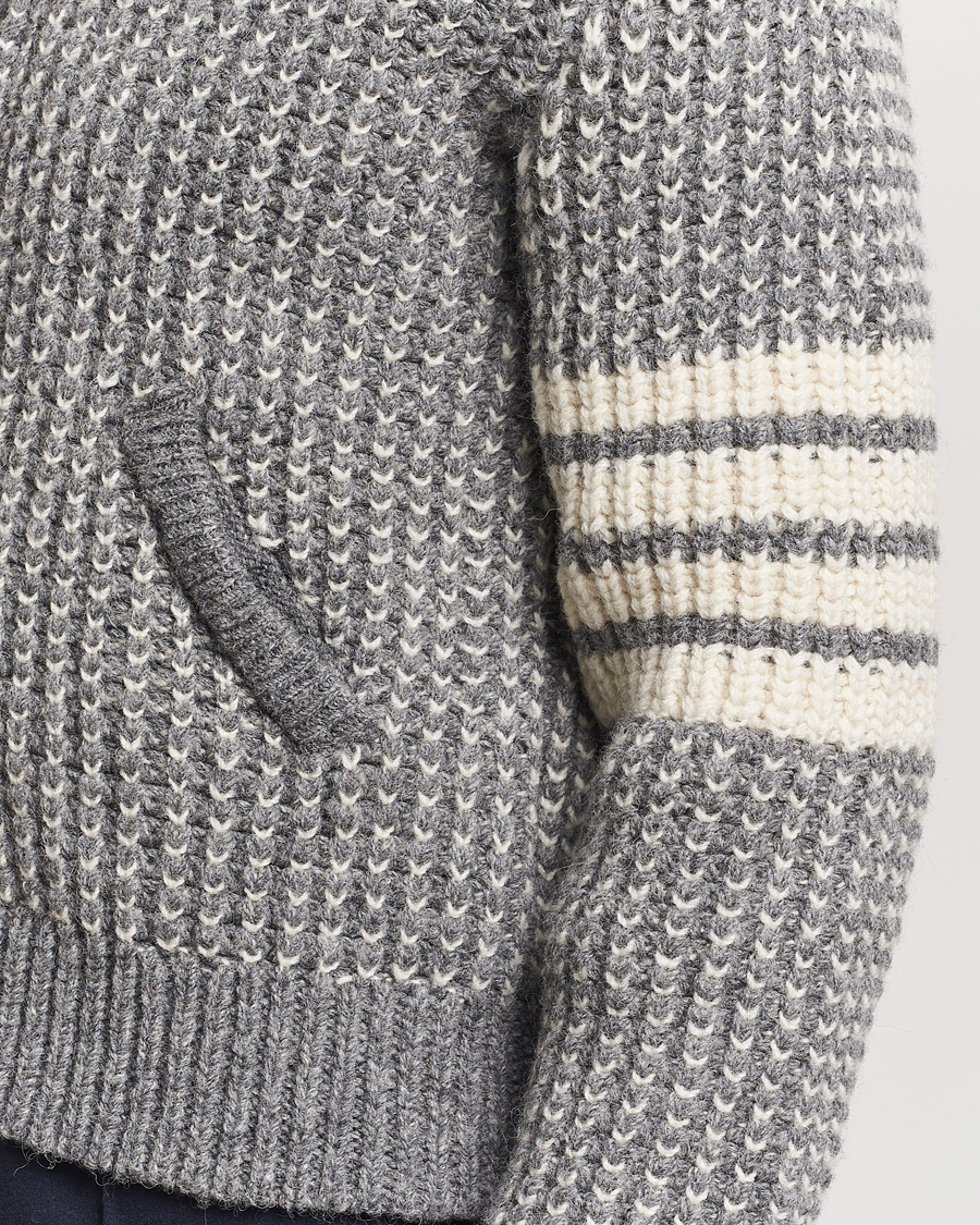 Homme | Manteaux Et Vestes | Thom Browne | Irish Wool Bomber Jacket Medium Grey