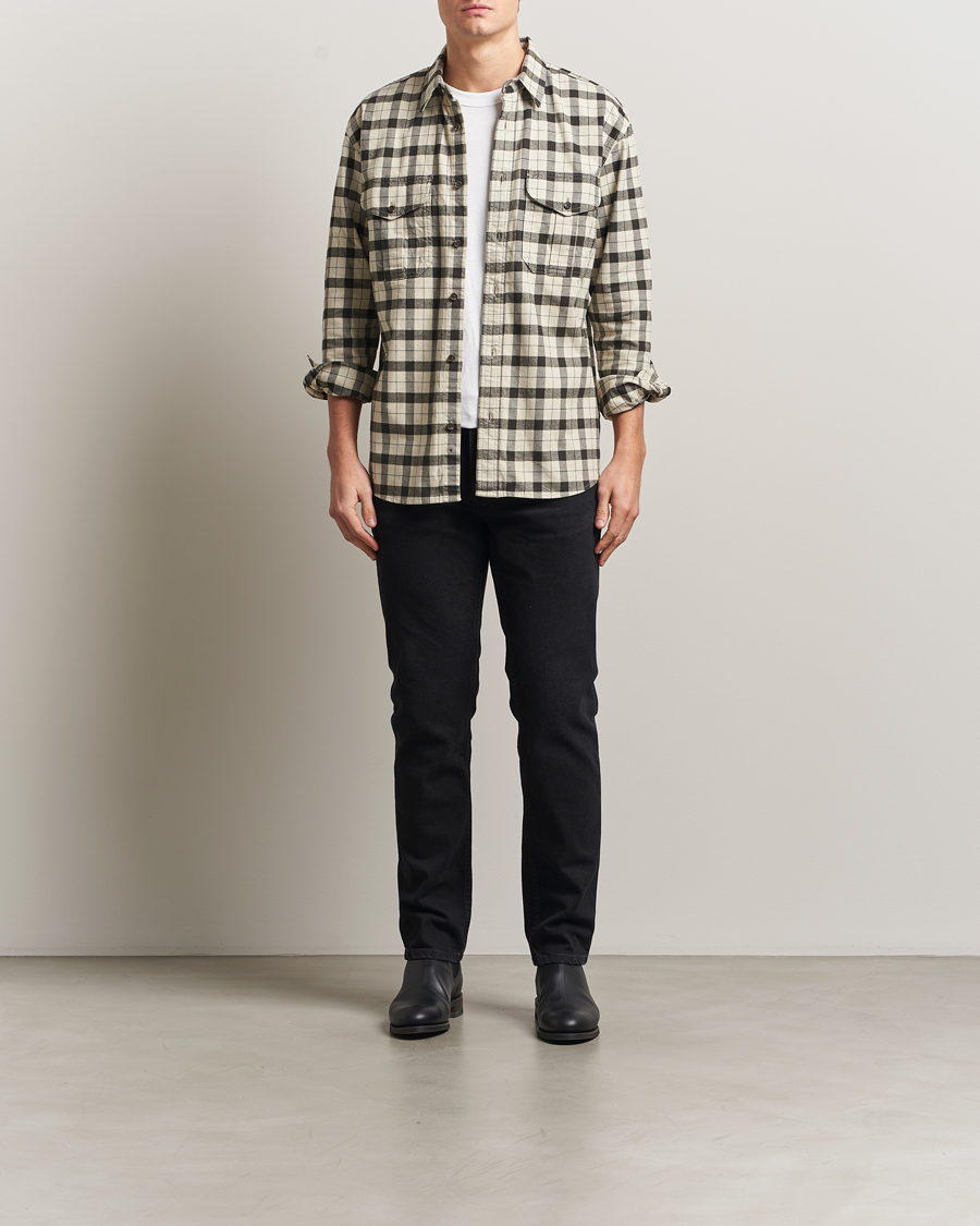 Homme | Jeans | Nudie Jeans | Solid Ollie Jeans Black Steel