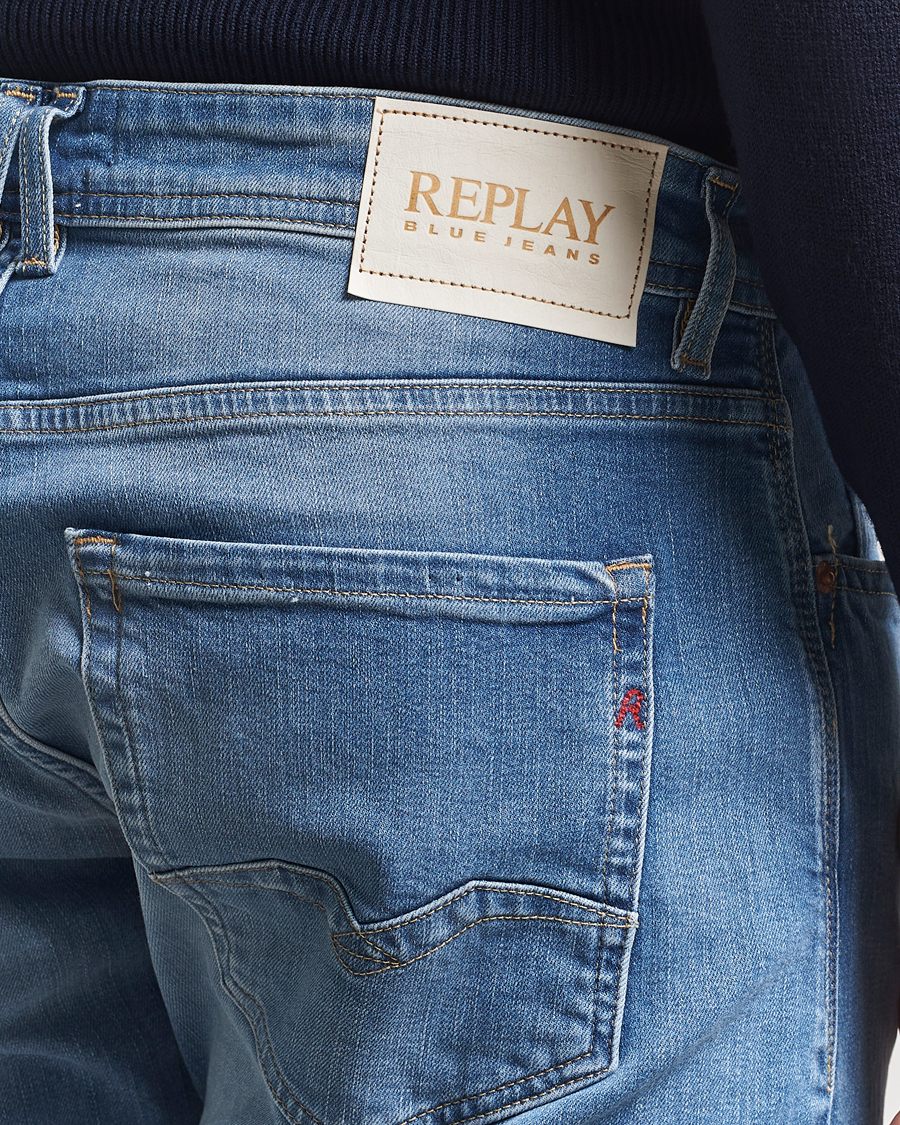 Homme | Jeans | Replay | Rocco Comfort Fit Stertch Jeans Medium Blue