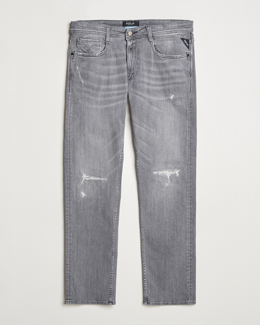 Homme | Jeans | Replay | Rocco Comfort Fit Stretch Jeans Washed Grey