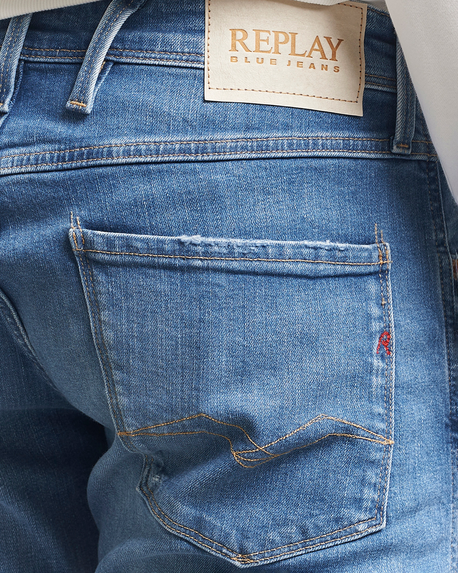 Homme | Jeans | Replay | Anbass Stretch Jeans Medium Blue