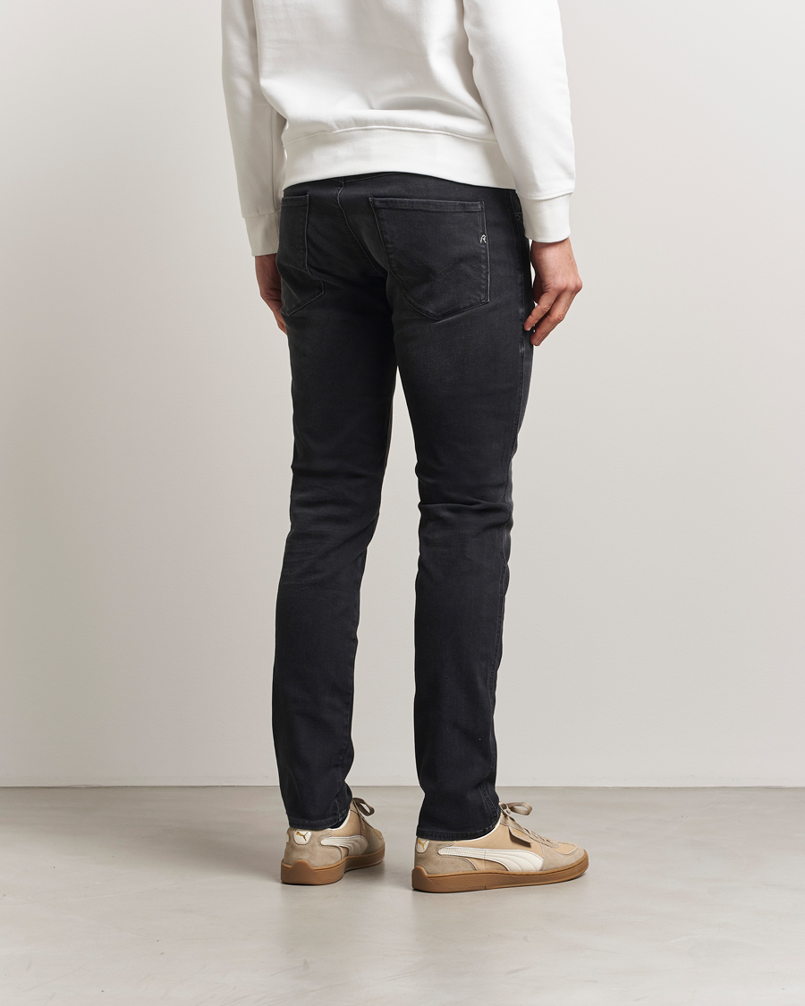 Homme | Jeans | Replay | Anbass Hyperflex Jeans Washed Black