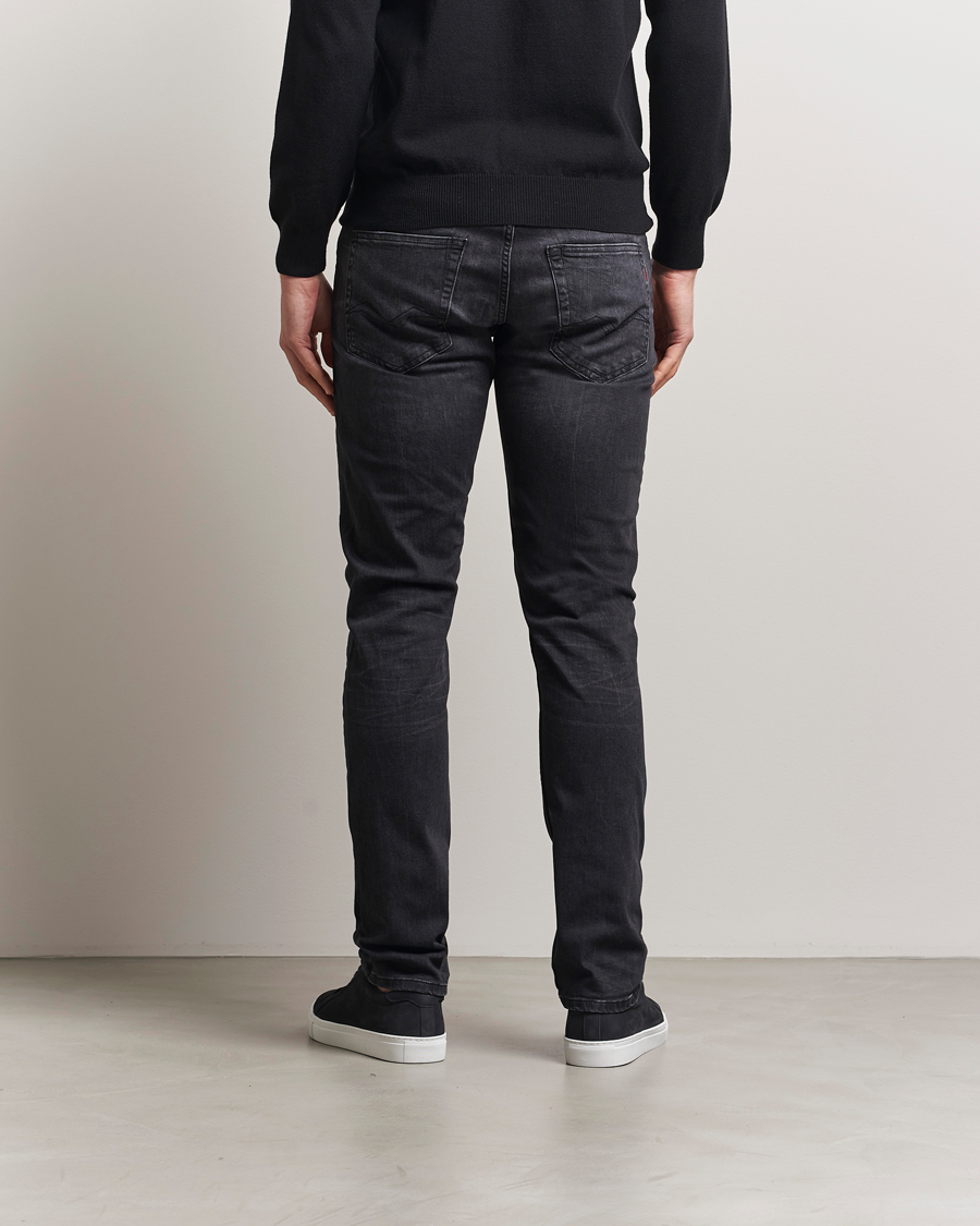 Homme | Jeans | Replay | Grover Straight Fit Stretch Jeans Washed Black