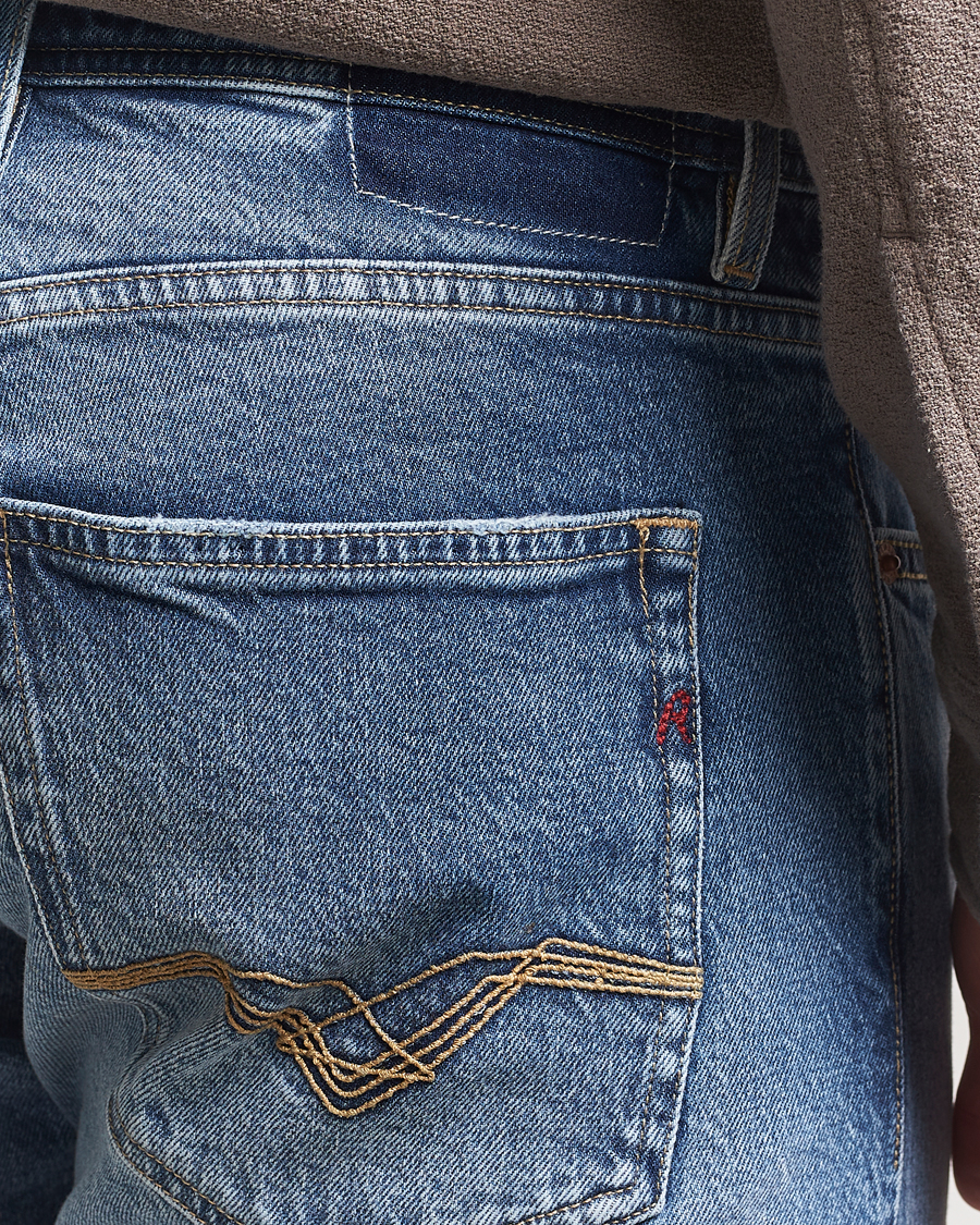 Homme | Jeans | Replay | Grover Straight Fit Original Jeans Medium Blue