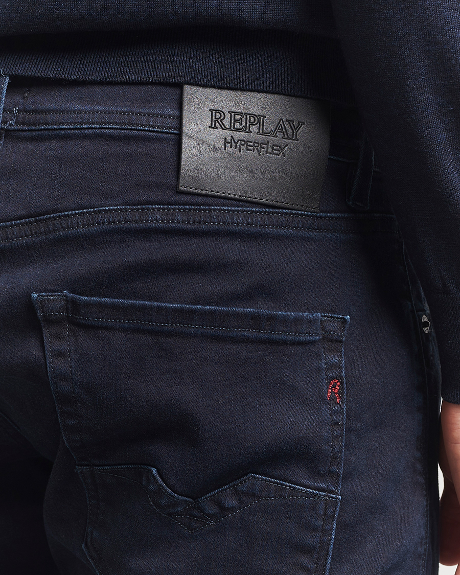 Homme | Jeans | Replay | Rocco Comfort Fit Hyperflex Jeans Blue Black
