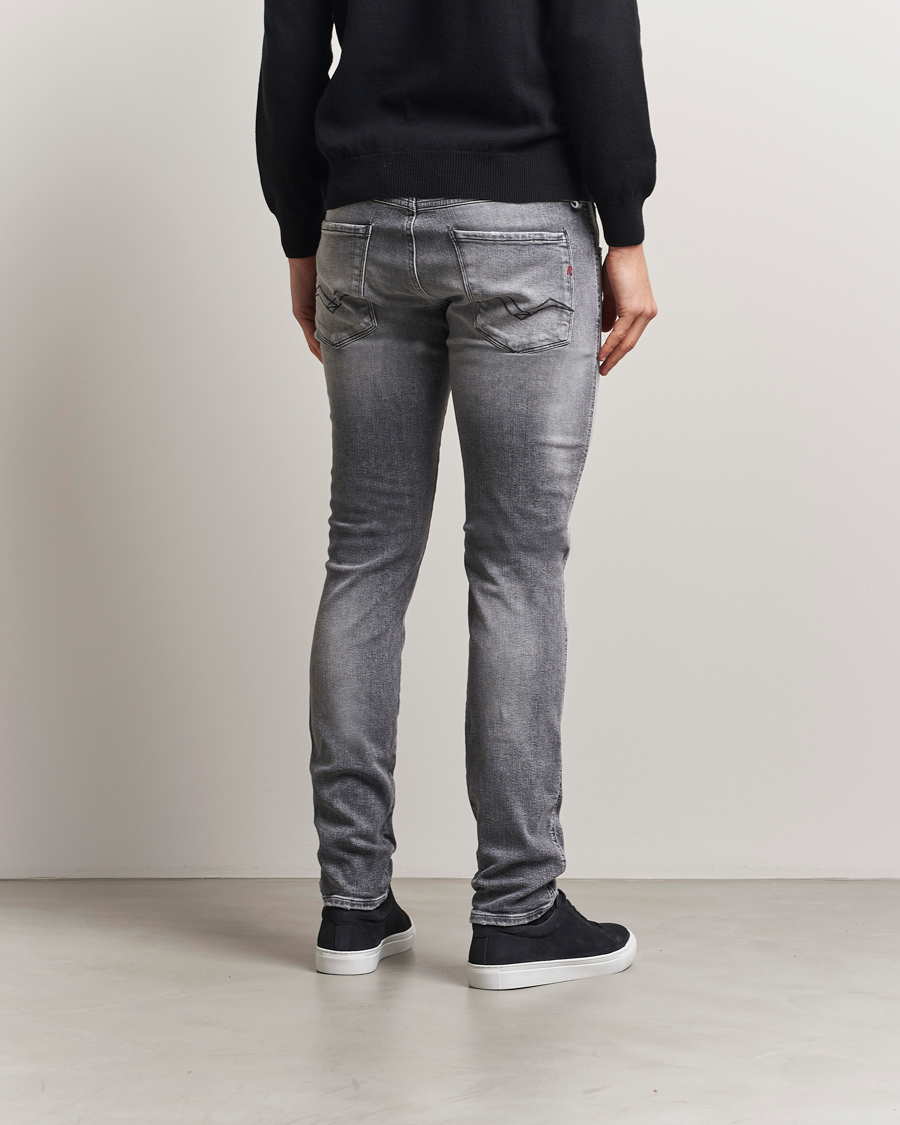 Homme | Jeans | Replay | Anbass Powerstretch Distressed Jeans Washed Grey