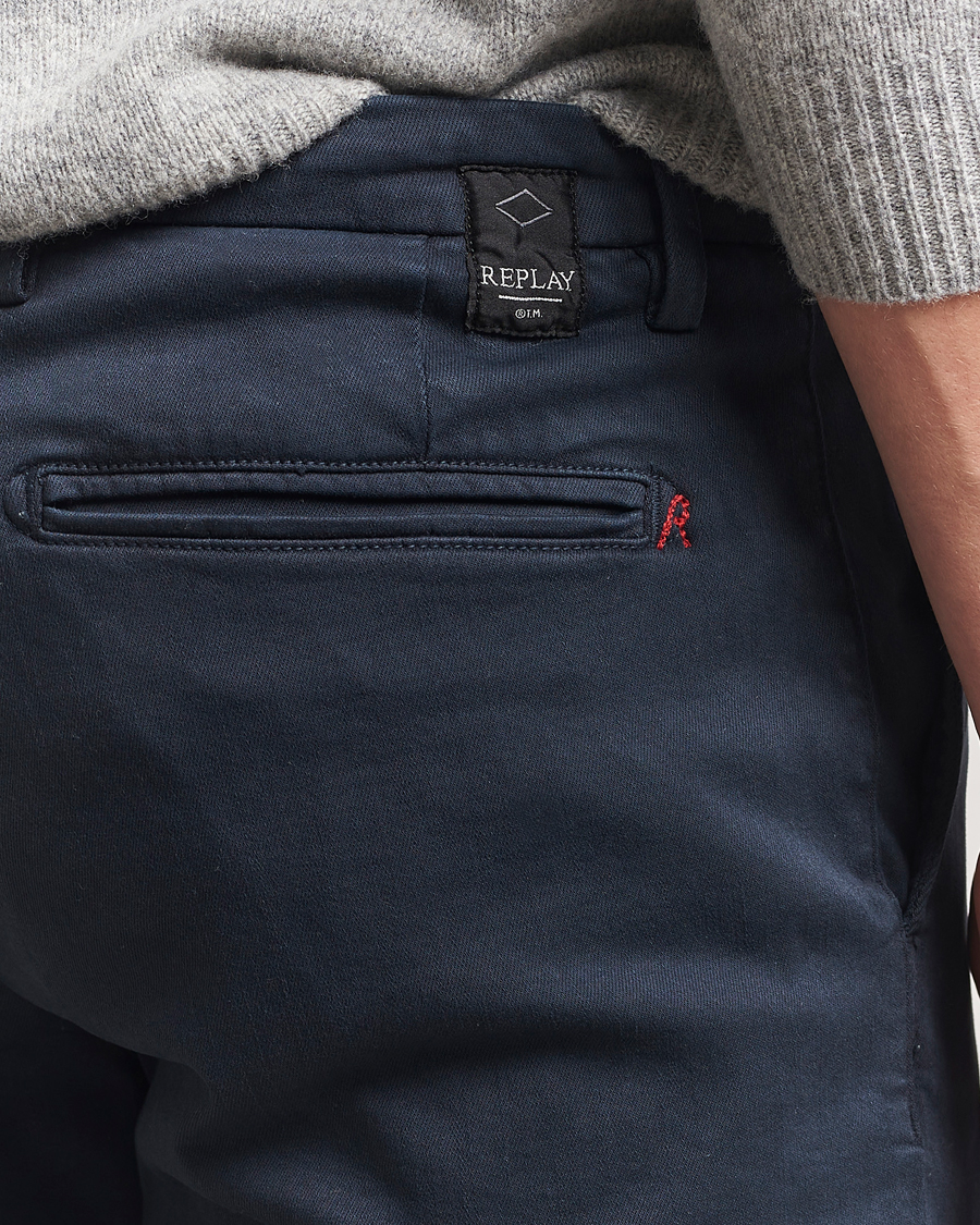 Homme | Shorts | Replay | Benni Hyperflex Shorts Navy