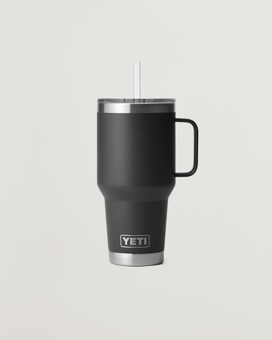 Homme | Outdoor living | YETI | Rambler 35 Oz Straw Mug Black