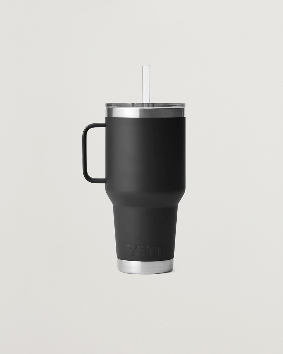 Homme | Outdoor living | YETI | Rambler 35 Oz Straw Mug Black