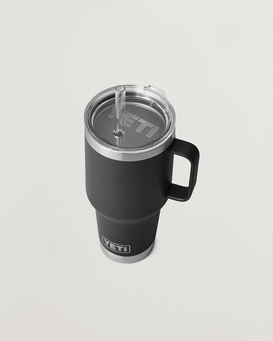 Homme | Outdoor living | YETI | Rambler 35 Oz Straw Mug Black