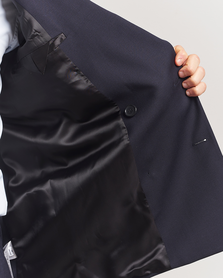 Homme | Blazers | Filippa K | Patch Pocket Double Breasted Blazer Navy