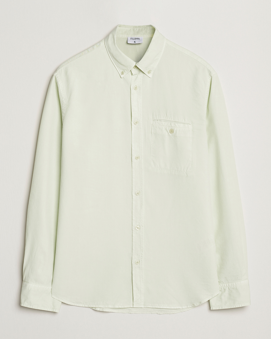 Homme | Chemises | Filippa K | Zachary Lyocell Shirt Pastel Green