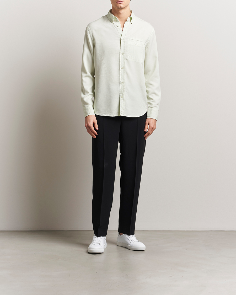 Homme | Chemises | Filippa K | Zachary Lyocell Shirt Pastel Green