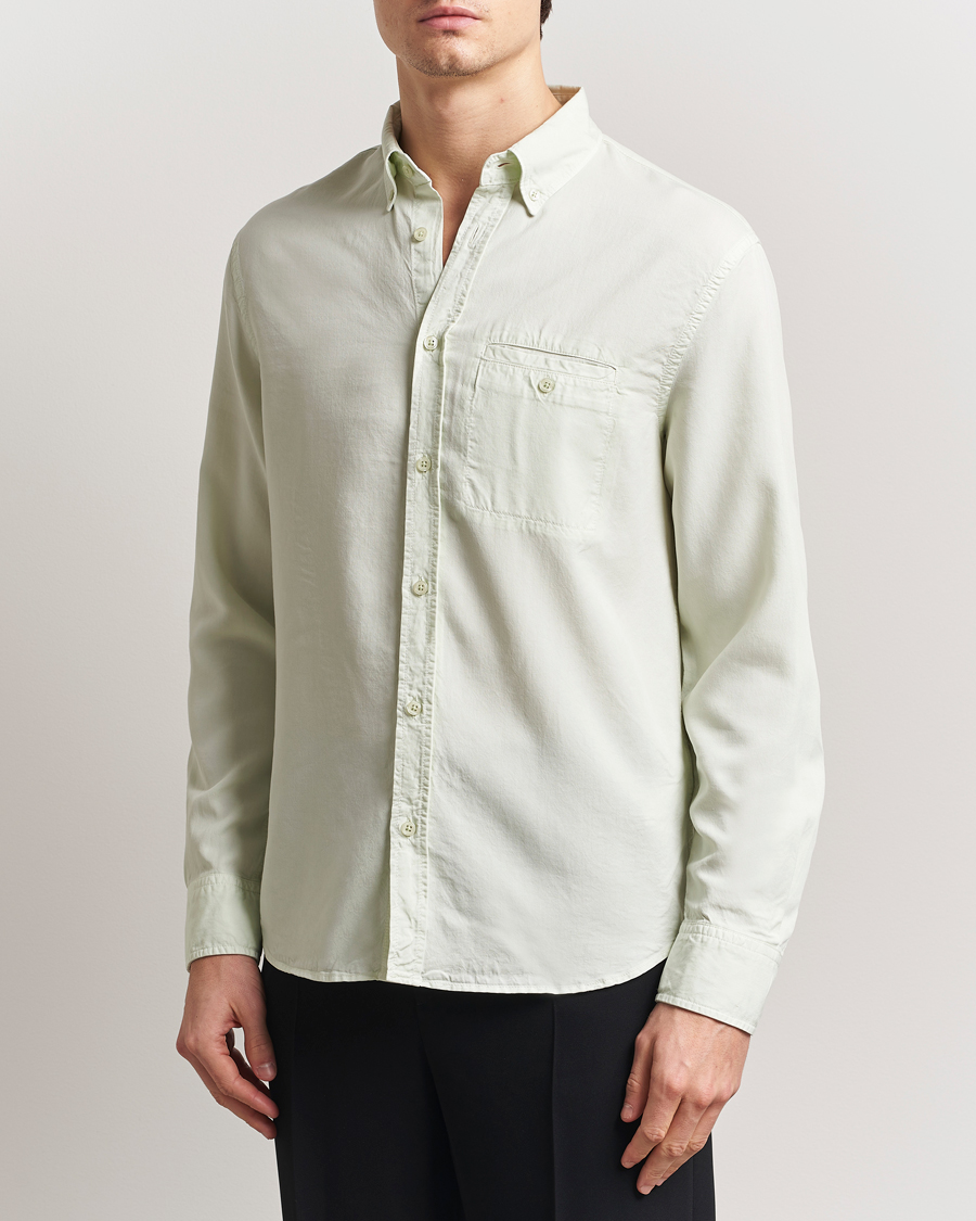 Homme | Chemises | Filippa K | Zachary Lyocell Shirt Pastel Green