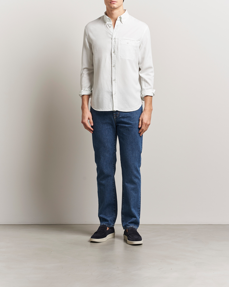 Homme | Chemises | Filippa K | Zachary Lyocell Shirt Pale Blue