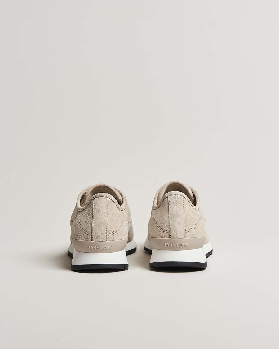Homme | John Lobb Foundry Luxury Running Sneakers Sand | John Lobb | Foundry Luxury Running Sneakers Sand