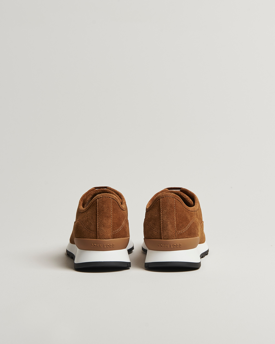Homme | John Lobb Foundry Luxury Running Sneakers Tobacco | John Lobb | Foundry Luxury Running Sneakers Tobacco