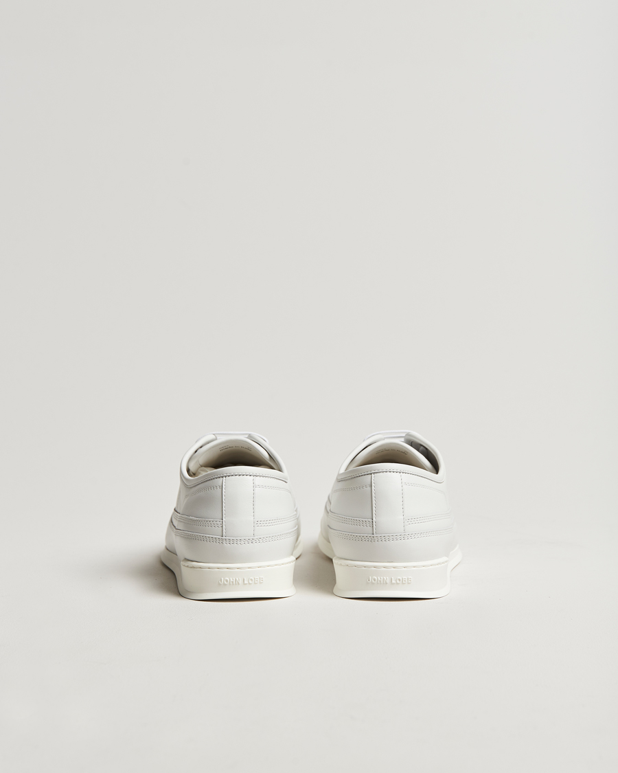 Homme | John Lobb Court Low Sneakers White | John Lobb | Court Low Sneakers White