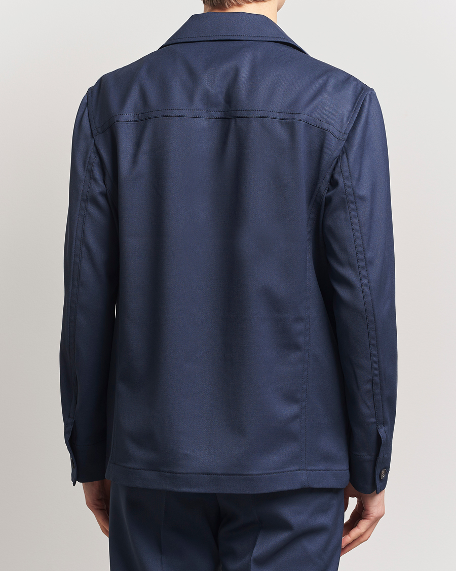 Homme | Manteaux Et Vestes | Filippa K | Work Shirt Jacket Dusk Blue