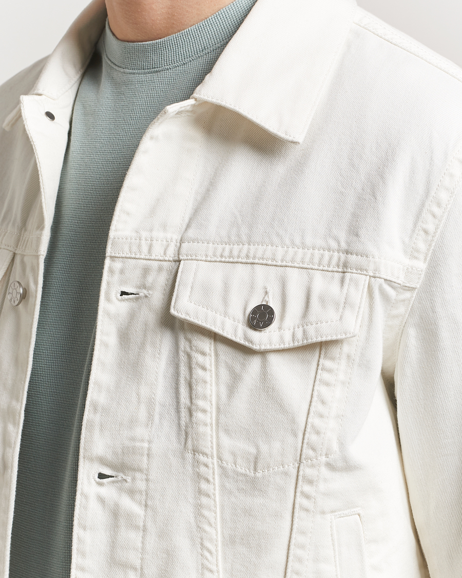 Homme | Manteaux Et Vestes | Filippa K | Classic Jean Jacket Ecru Wash