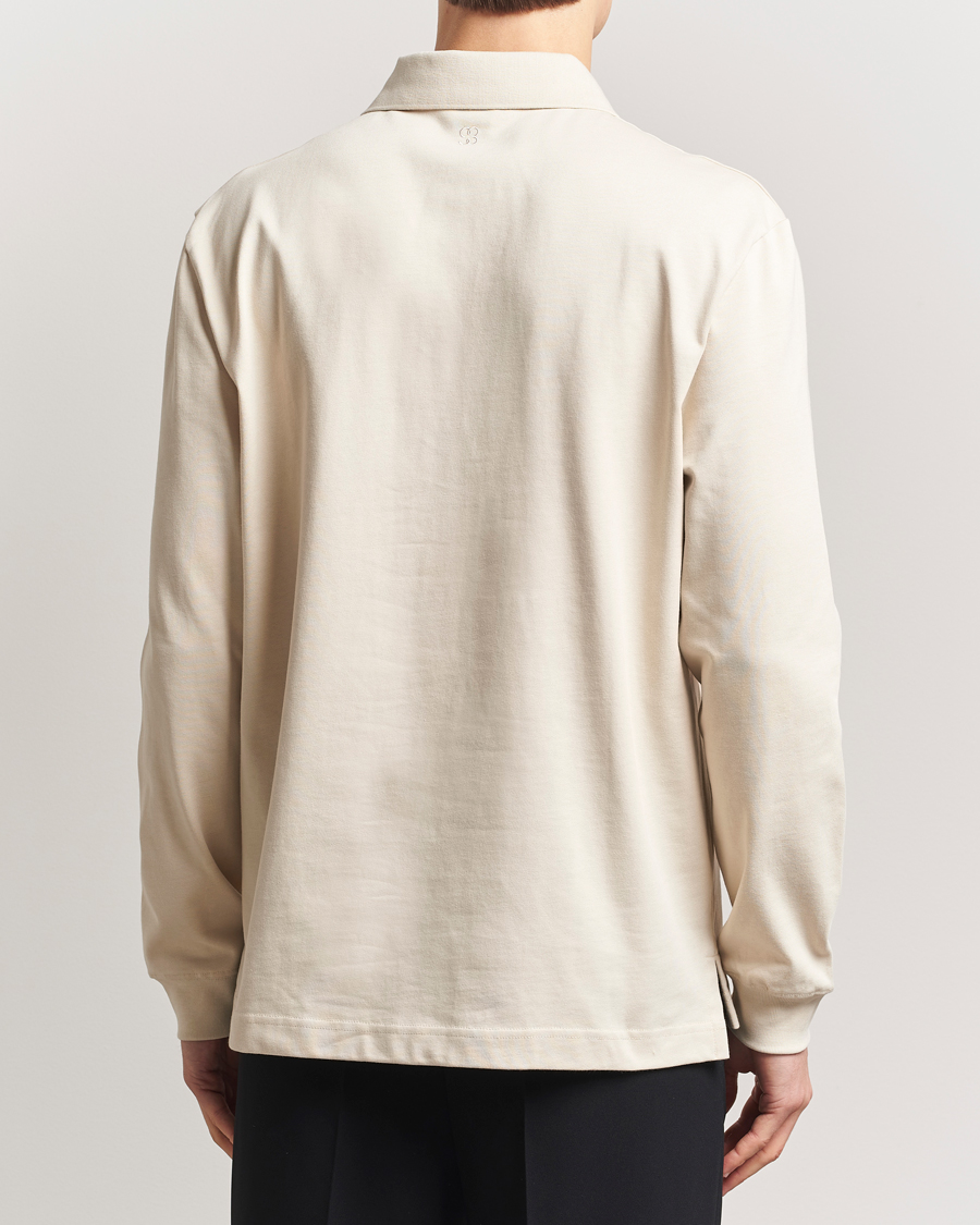 Homme | Pulls Et Tricots | Filippa K | Heavy Cotton Rugby Shirt Cream White
