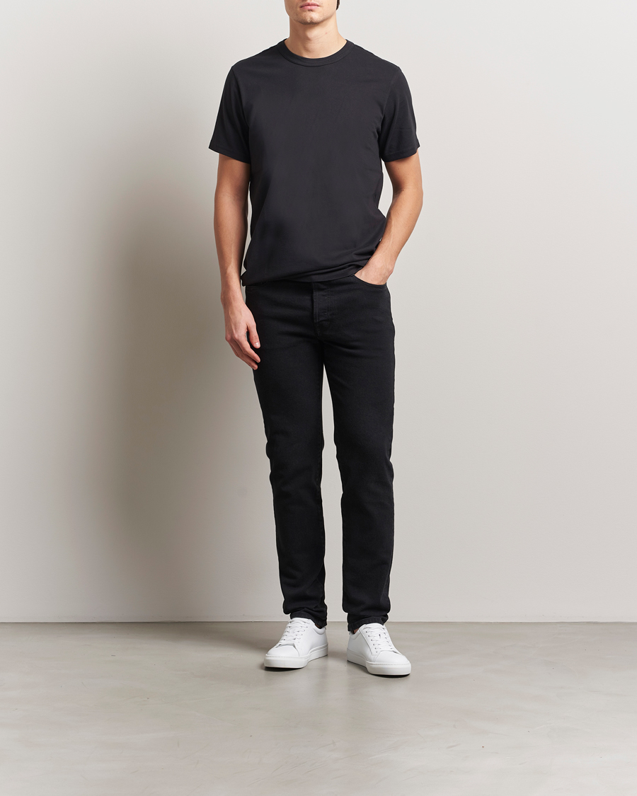 Homme | Jeans | Filippa K | Slim Straight Jeans Washed Black