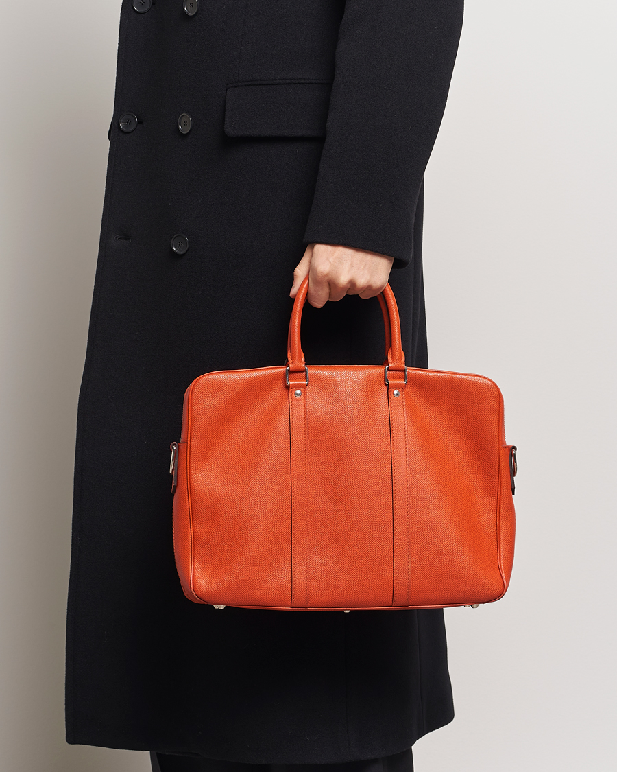 Homme | Louis Vuitton Pre-Owned Porte Documents Voyage Briefcase | Louis Vuitton Pre-Owned | Porte Documents Voyage Briefcase