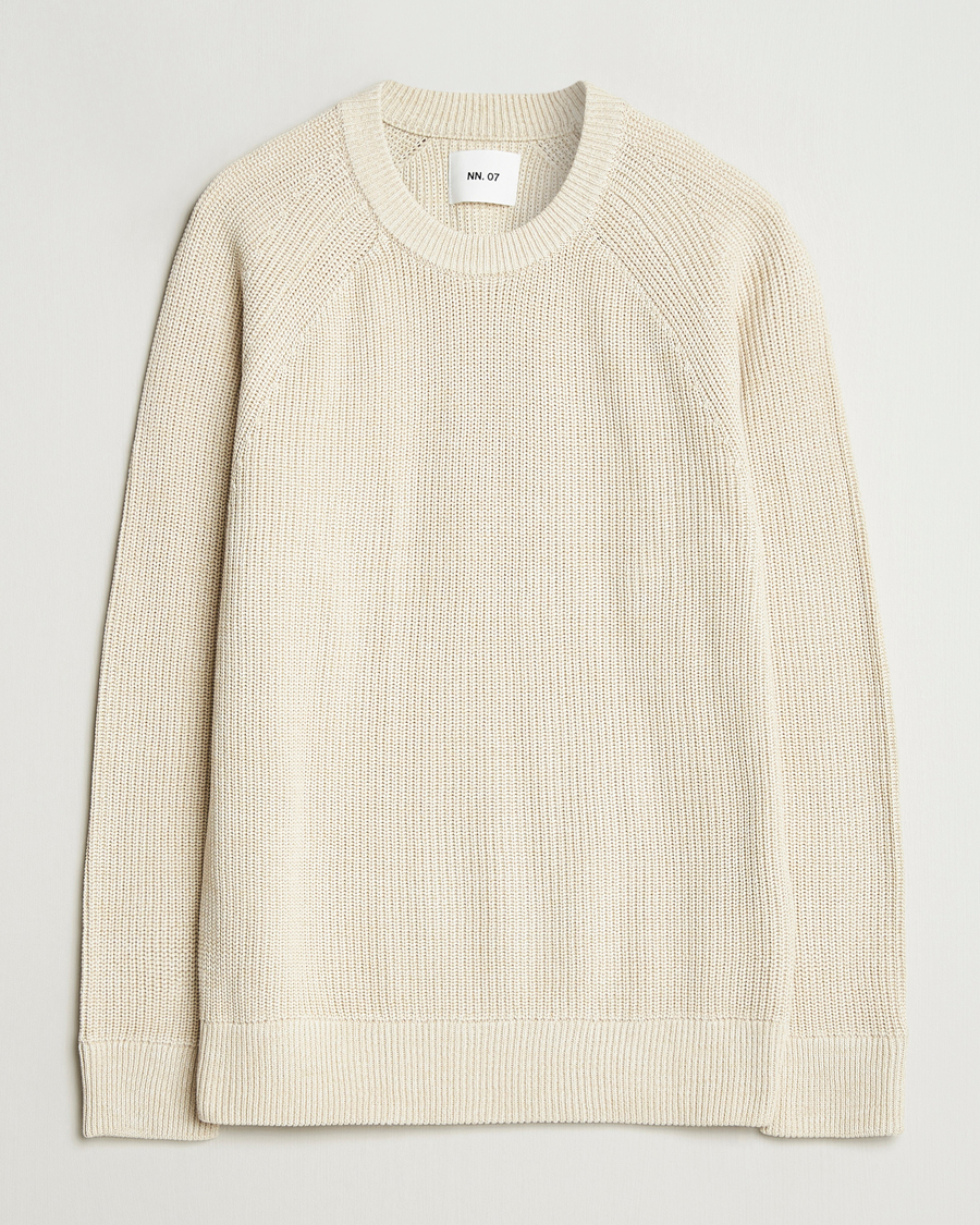 Homme | Pulls Et Tricots | NN07 | Jacobo Cotton Knitted Sweater Ivory