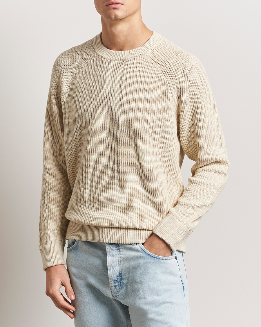 Homme | Pulls Et Tricots | NN07 | Jacobo Cotton Knitted Sweater Ivory