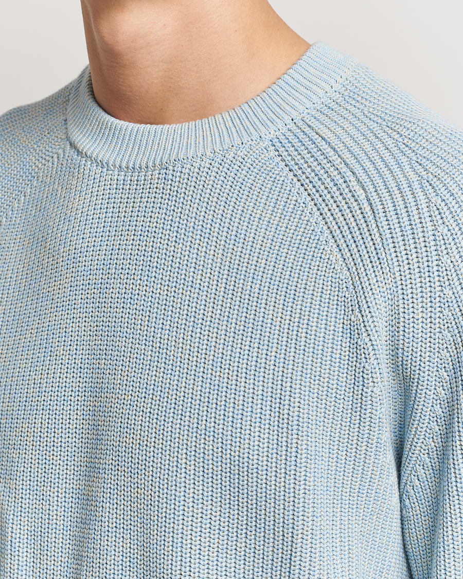 Homme | Pulls Et Tricots | NN07 | Jacobo Cotton Crew Neck Sweater Powder Blue