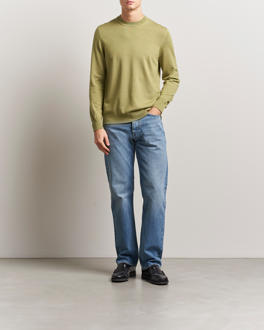 Homme | Pulls Et Tricots | NN07 | Ted Merino Crew Neck Pullover Evergreen