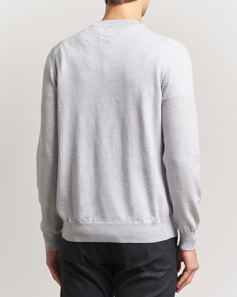 Homme | Pulls Et Tricots | NN07 | Ted Merino Crew Neck Pullover Grey Melange