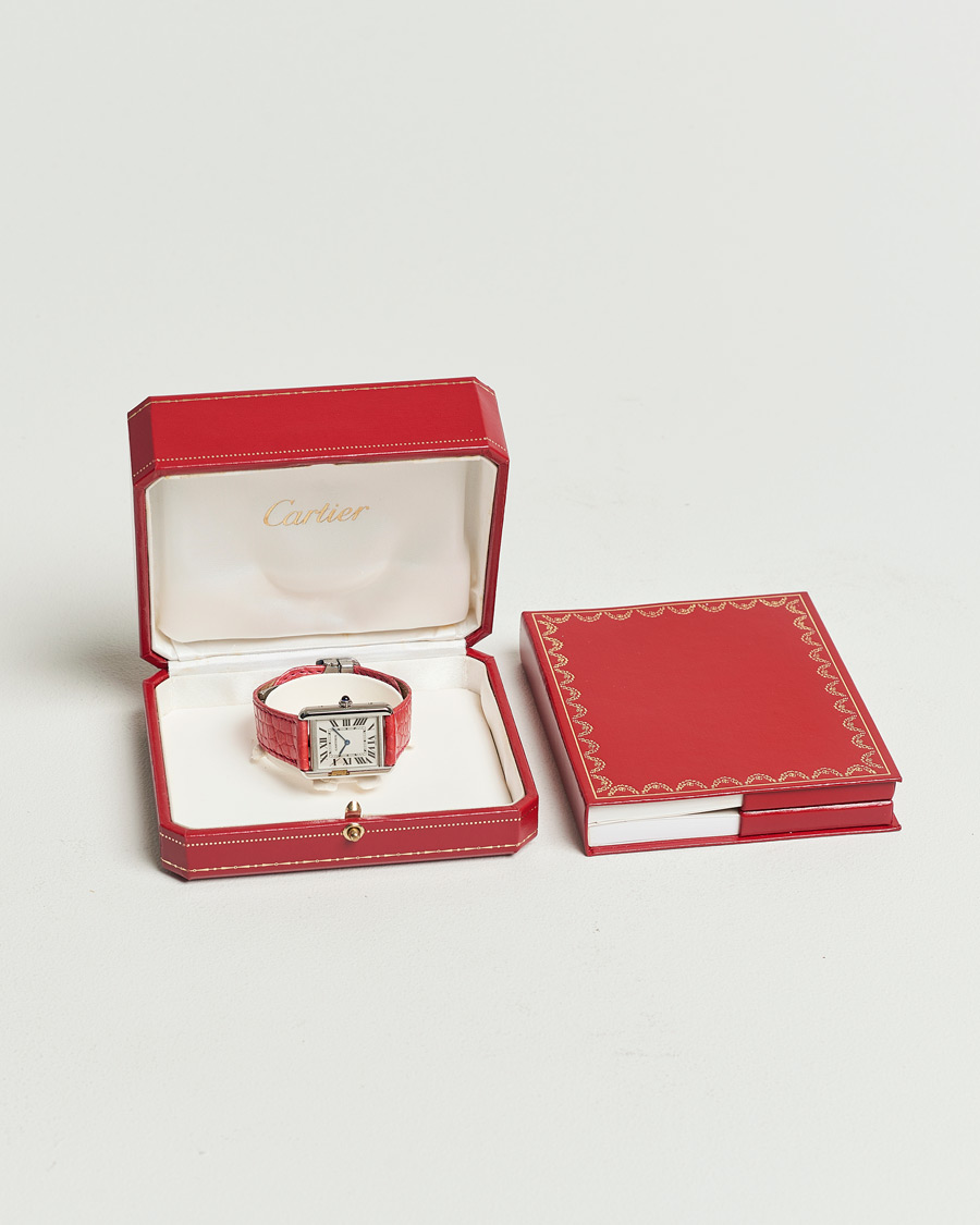 Homme | Cartier Pre-Owned Tank Solo | Cartier Pre-Owned | Tank Solo