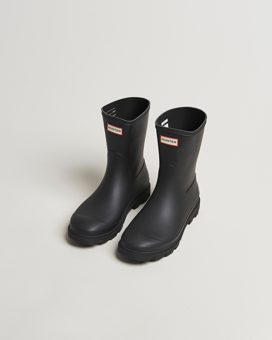 Homme | Couvre-Chaussures | Hunter Boots | Downpour Short Boot Black
