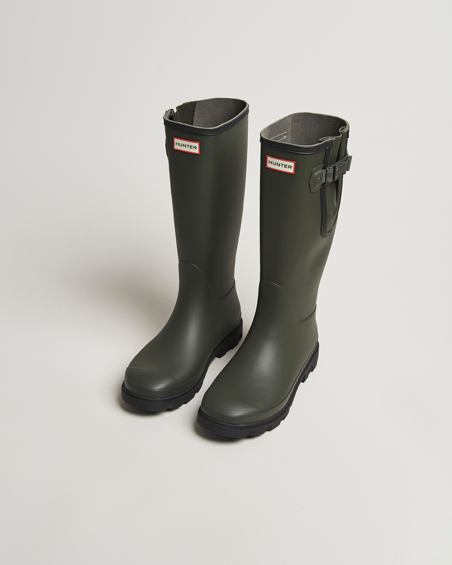 Homme | Couvre-Chaussures | Hunter Boots | Downpour Adjustable Boot Dark Olive