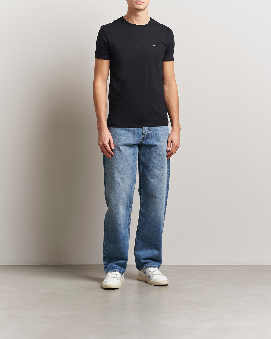 Homme | T-shirts | Paul Smith | 3-Pack Crew Neck T-Shirt Black