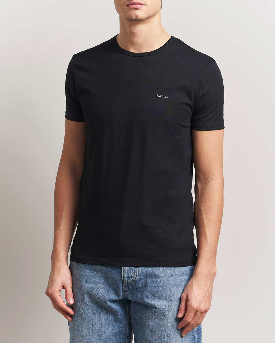 Homme | T-shirts | Paul Smith | 3-Pack Crew Neck T-Shirt Black