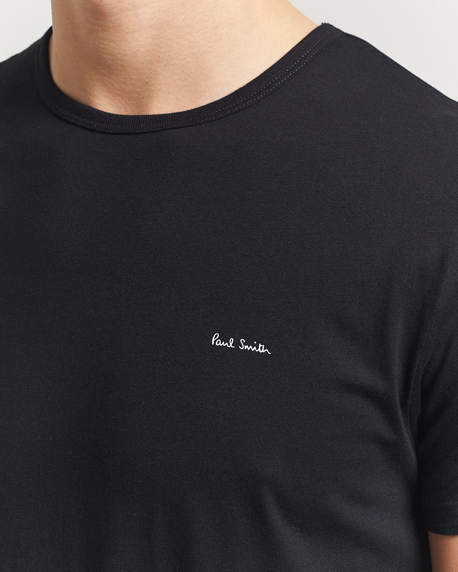 Homme | T-shirts | Paul Smith | 3-Pack Crew Neck T-Shirt Black